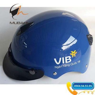 Mũ bảo hiểm quảng cáo VIB