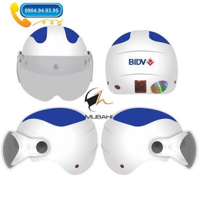 Mũ bảo hiểm quảng cáo BIDV
