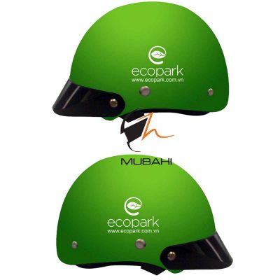 Mũ bảo hiểm quảng cáo ecopark