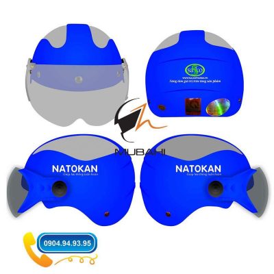 Mũ bảo hiểm quảng cáo Natokan