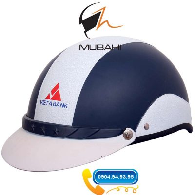 Mũ Bảo Hiểm Quảng Cáo Ngân Hàng Việt Á Bank